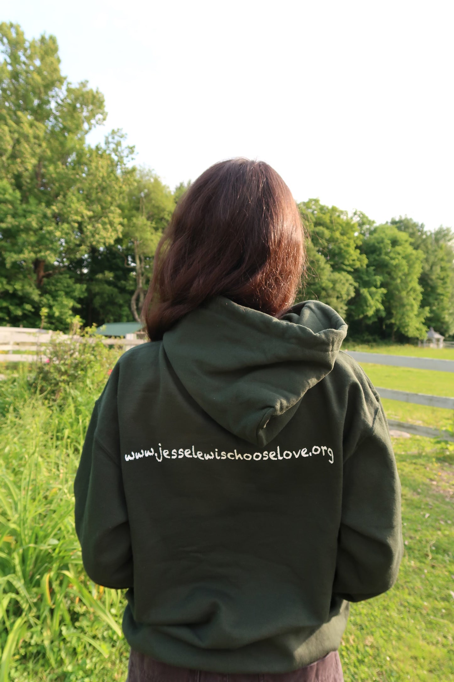 Nurturing Healing Love Green Hoodie