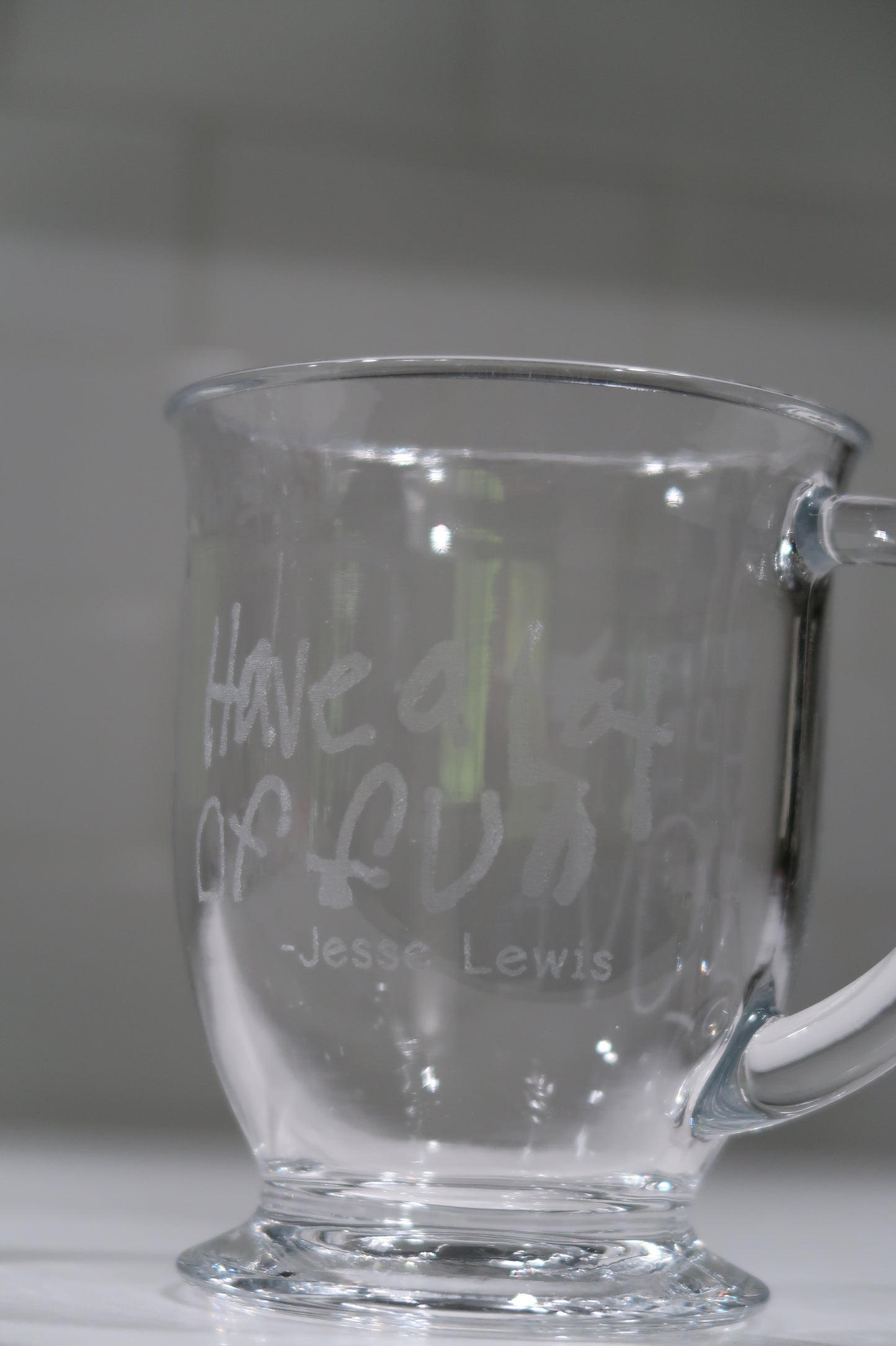 Have a lot of fun cafe mug