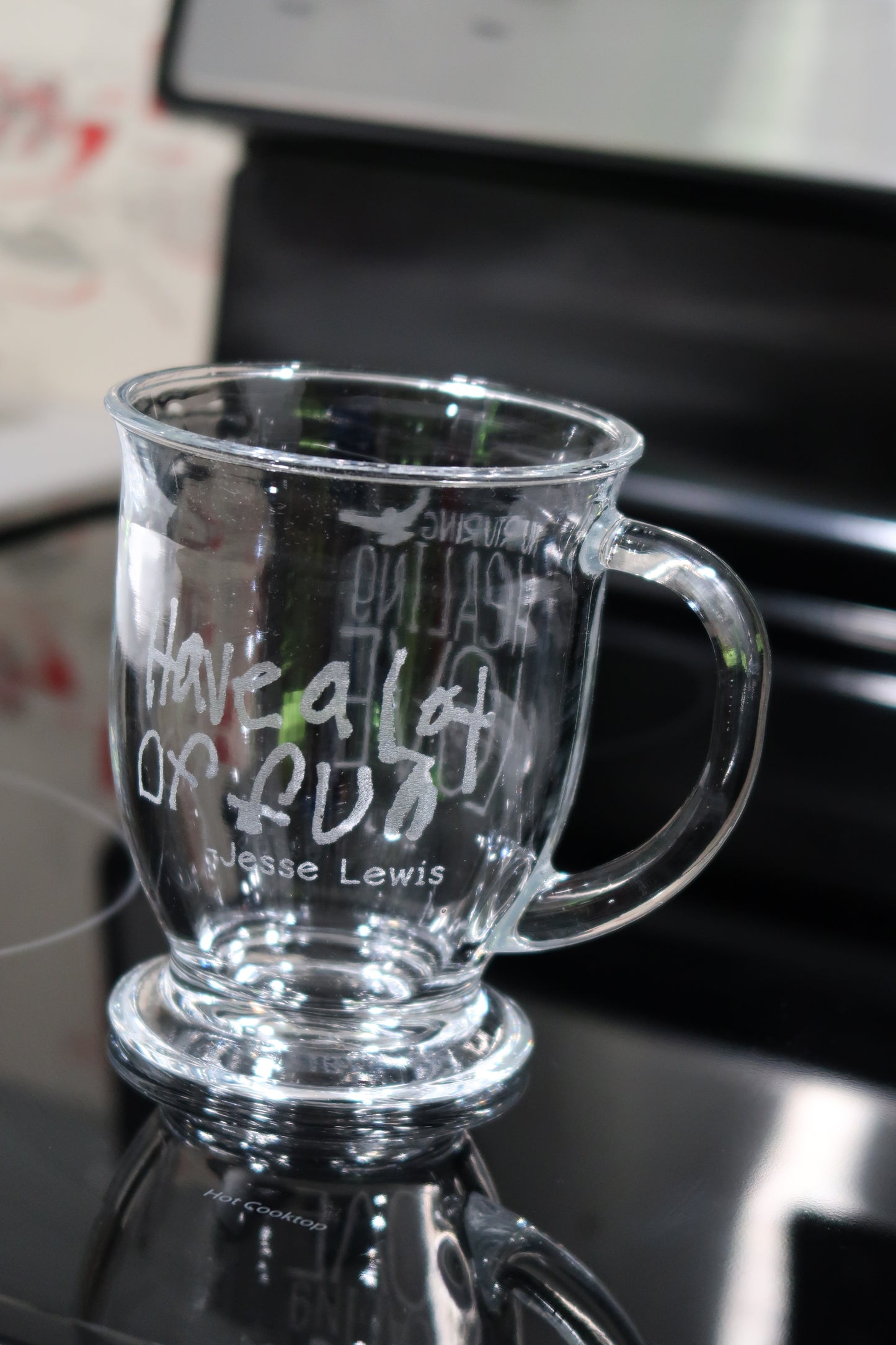 Have a lot of fun cafe mug