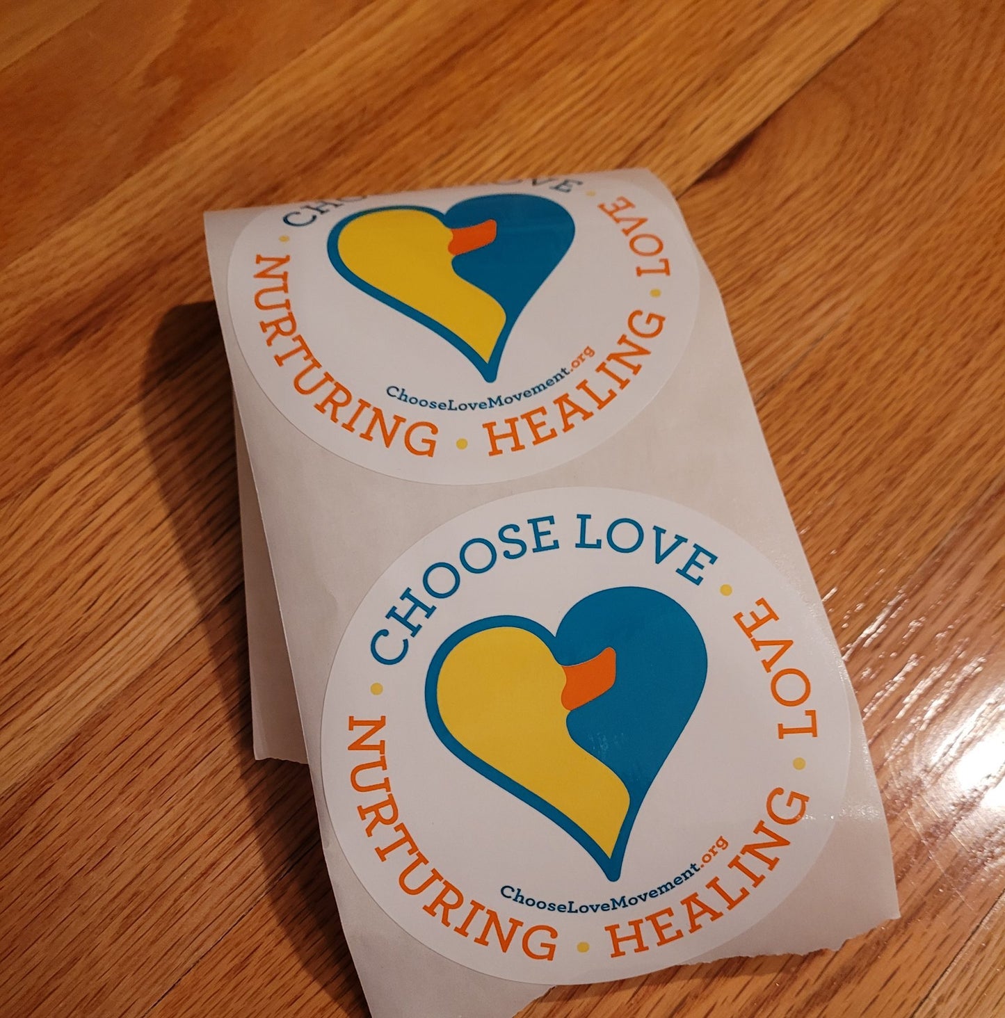 Sticker - Choose Love/Nurturing Healing Love