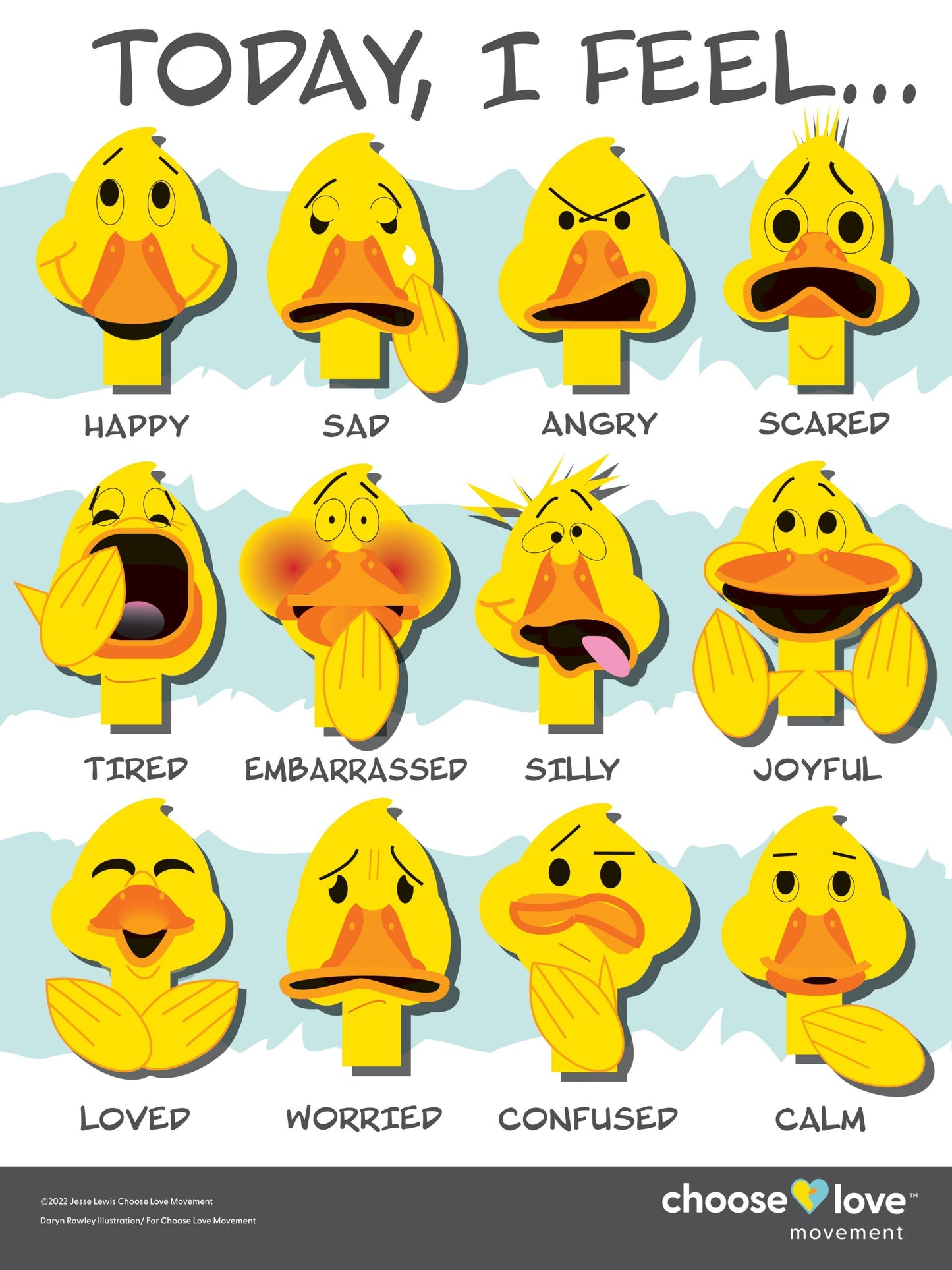 Poster - Feelings for Younger Children