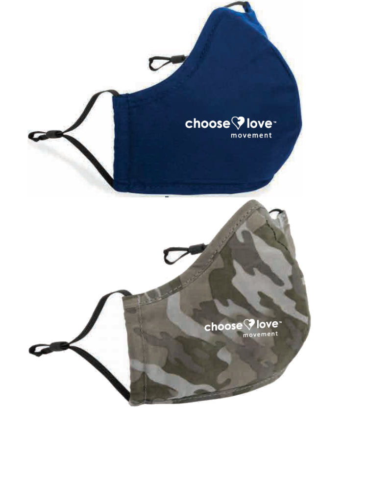 Choose Love Face Masks