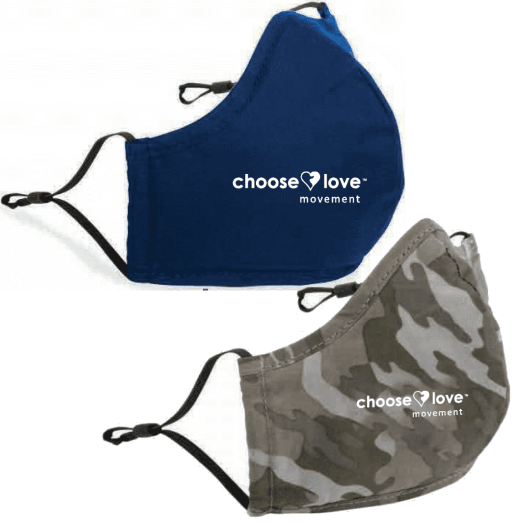 Choose Love Face Masks