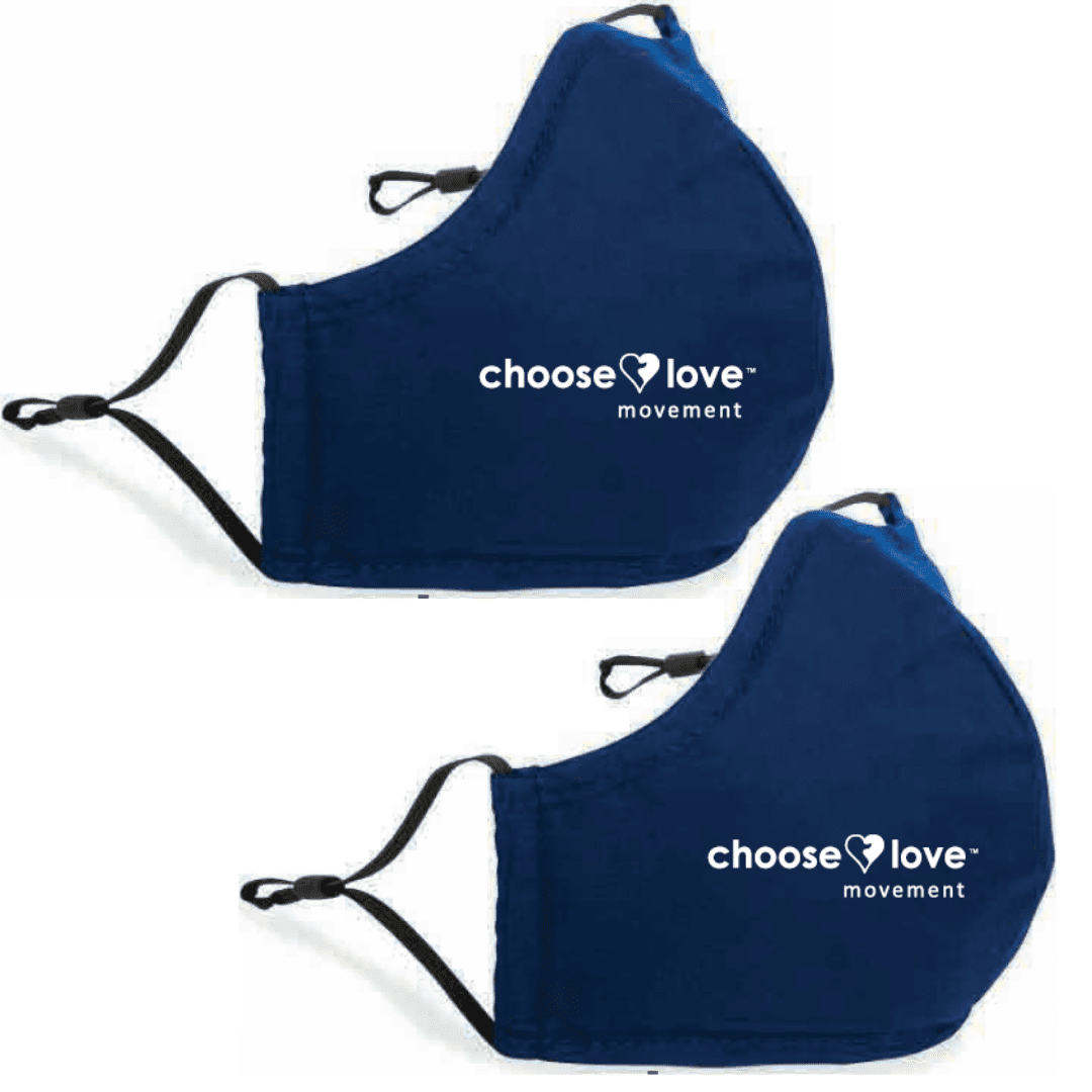 Choose Love Face Masks