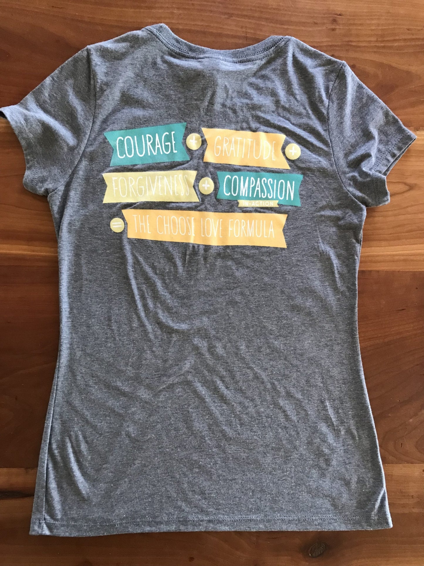 Women's Short-Sleeve Fitted Crewneck T-shirt (Grey Frost)