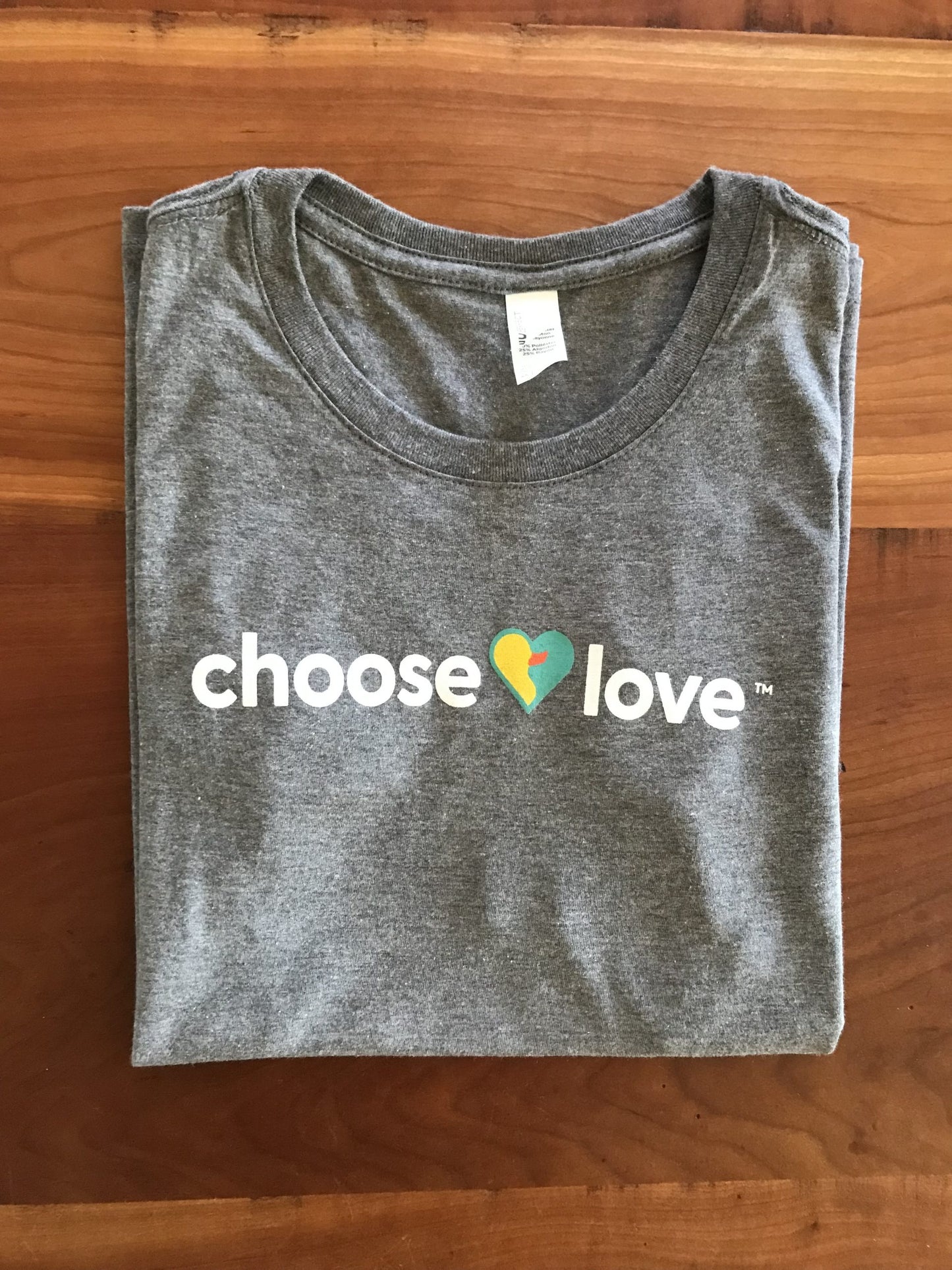 Women's Short-Sleeve Fitted Crewneck T-shirt (Grey Frost)