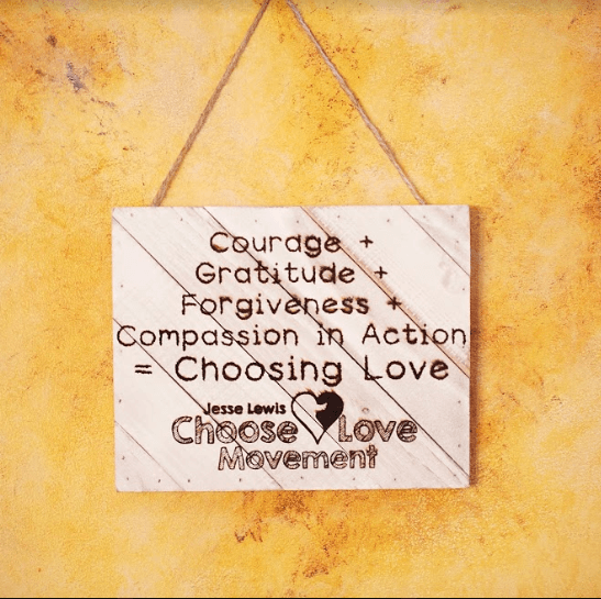 Sign - Choose Love Formula