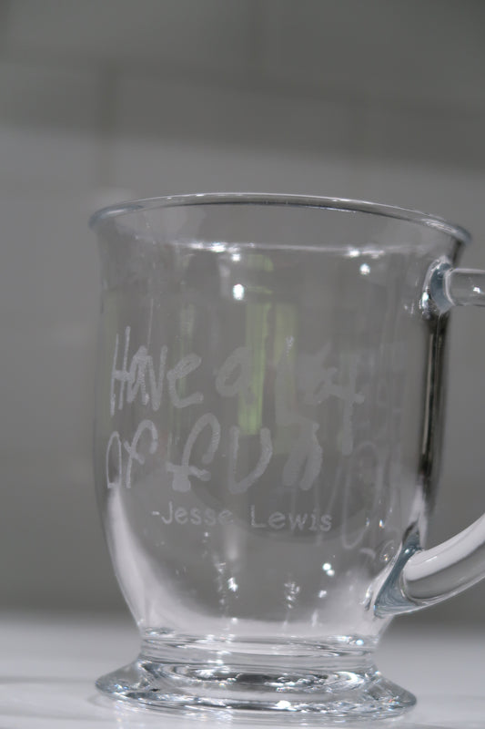 Have a lot of fun cafe mug