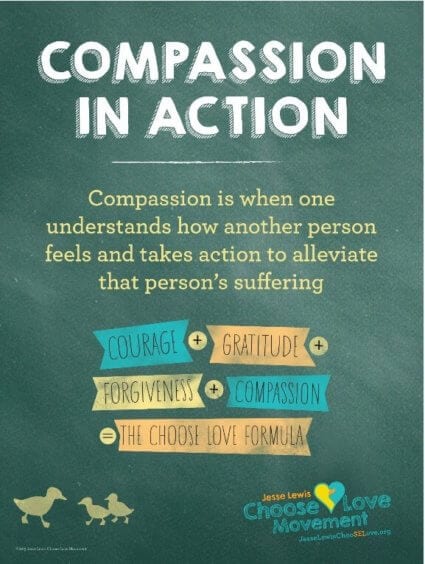 Poster - Compassion In Action – Choose Love Movement