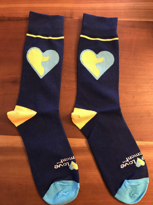 Tall Choose Love Socks (one size)