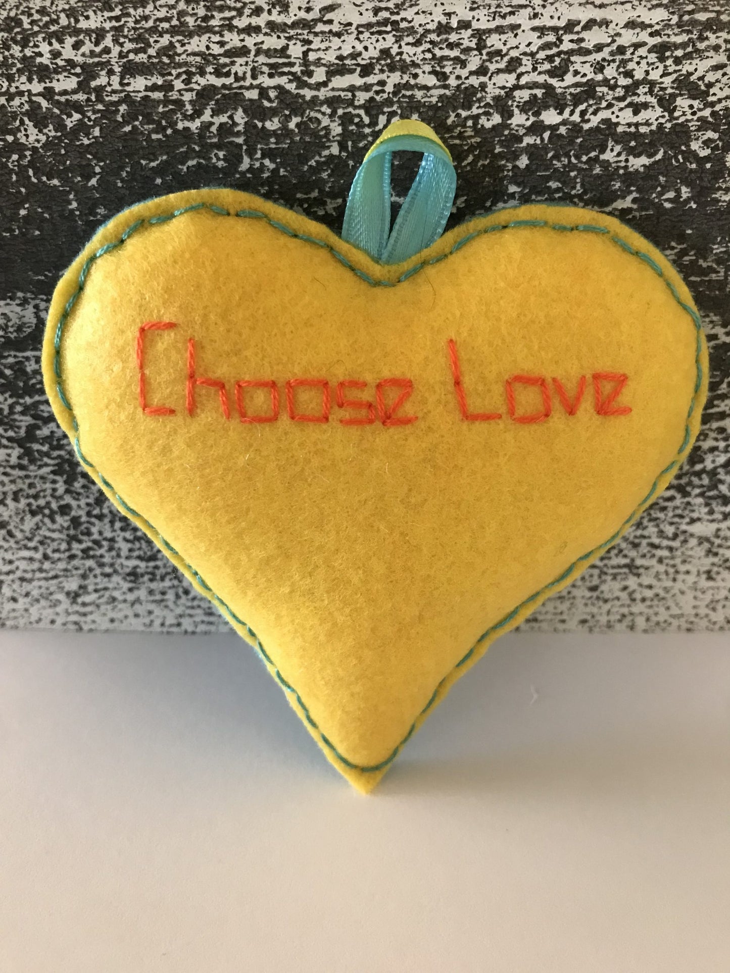 Choose Love Logo Felt Ornament